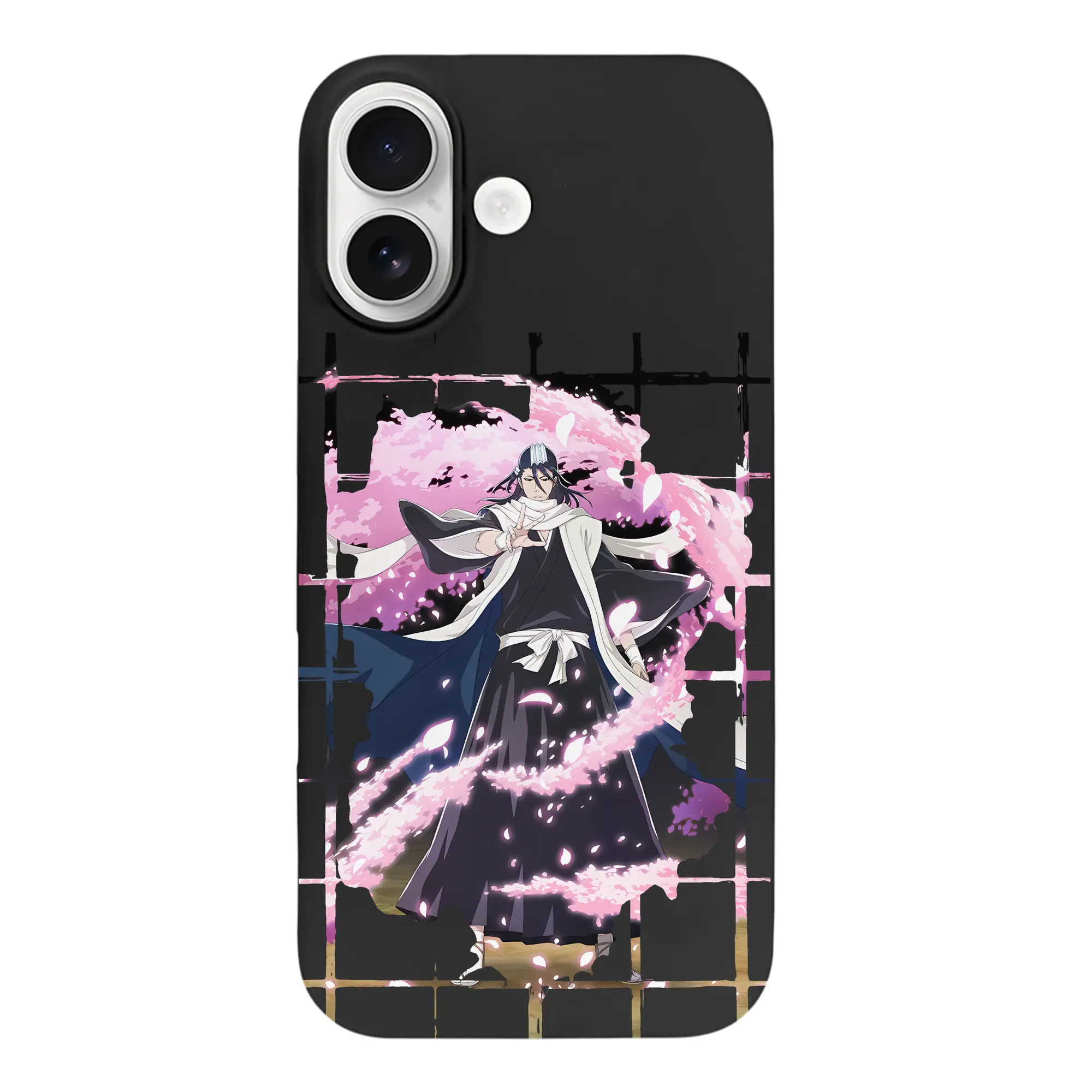 ブリーチ グッズ,朽木 白哉 - iPhone 17 シリーズ シリコンケース 薄型 耐衝撃 指紋防止 ソフトタッチカバー 精密フィット 傷防止 保護ケース iPhone 17/17 Air/17 Pro/17 Pro Max 対応